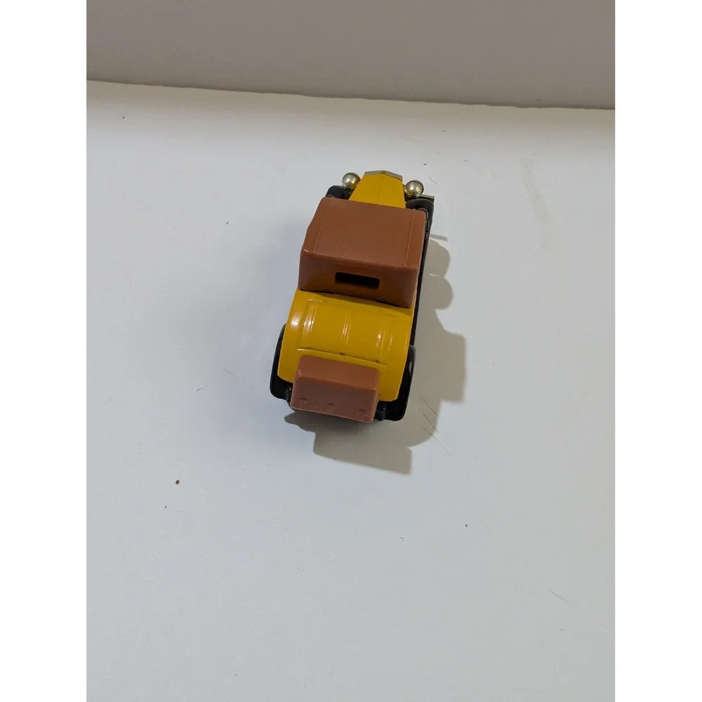 Lledo Days Gone Vintage Diecast Model Car Yellow Brown Coupe Made in England